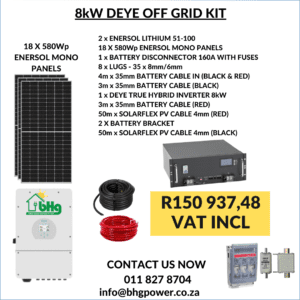8kW DEYE OFF GRID KIT (Copy)