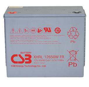 CSB XHRL 12650W FR Sealed Lead Acid Battery